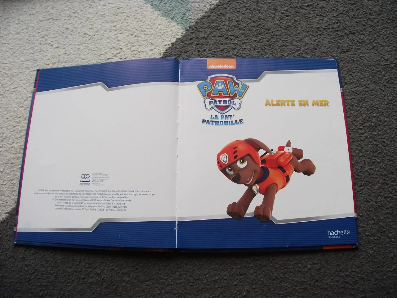 Livro Alerte em mar Paw Patrol – photo 3